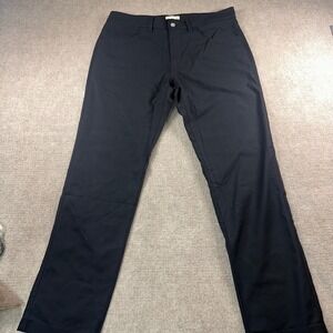 Tasc Performance Mens Motion Pant Tailored Black Golf Travel TM672-001 34x30 NWT